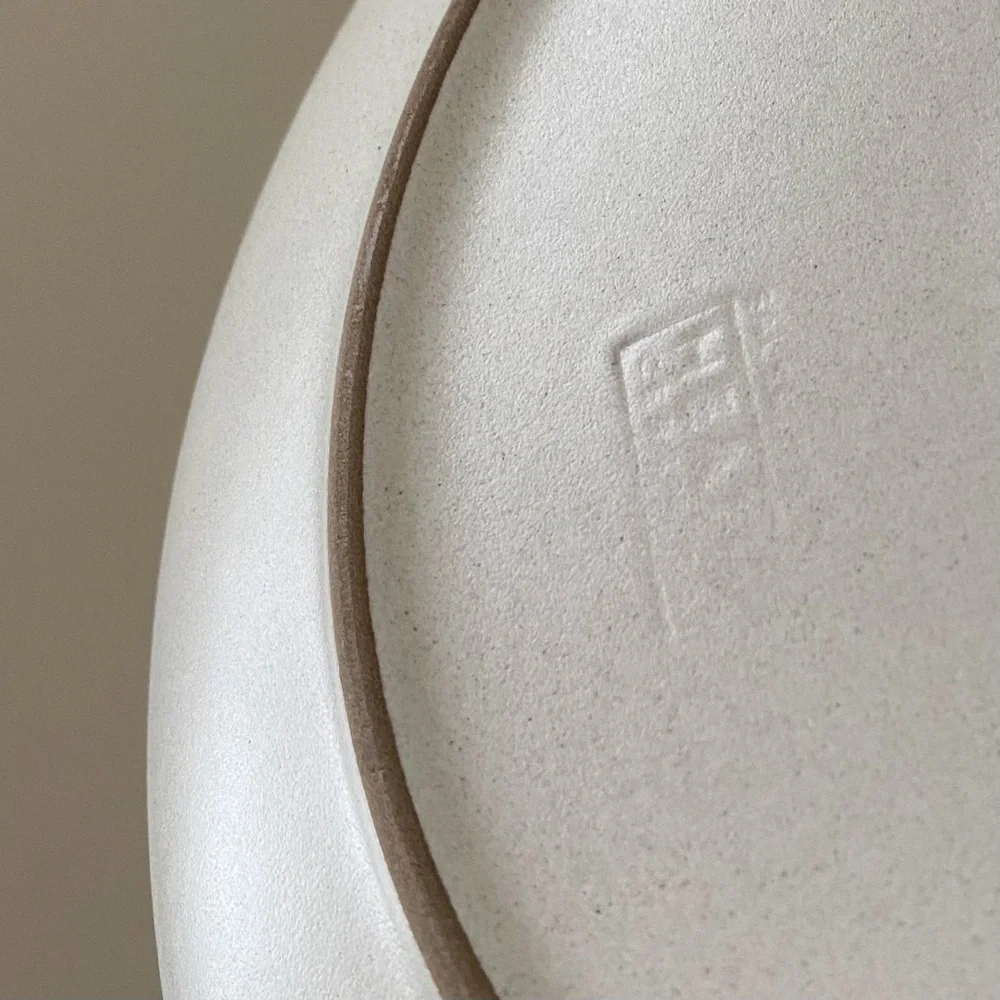$58 New Heath Ceramics Sand Color Coupe Dinner Plate 11'' Diameter 0720-7